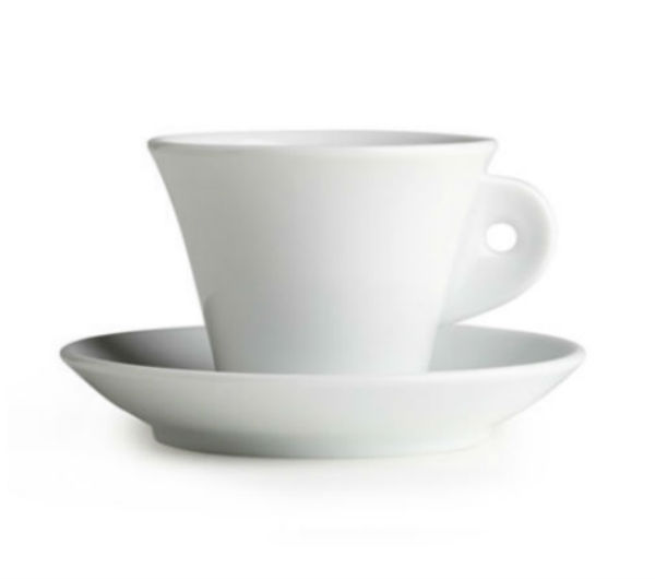 "TRIESTE" Cappuccino cups - white